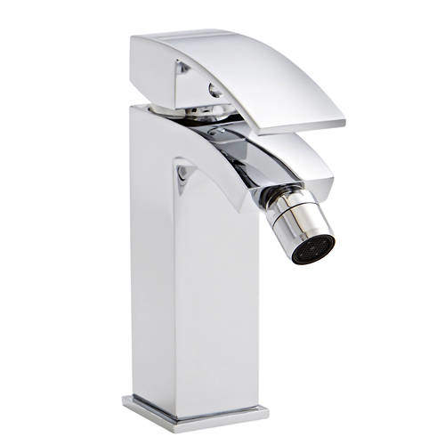 Kartell Flair Bidet Mixer Tap (Chrome).