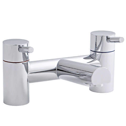 Kartell Plan Bath Filler Tap (Chrome).