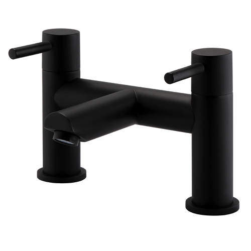 Kartell Nero Bath Filler Tap (Matt Black).