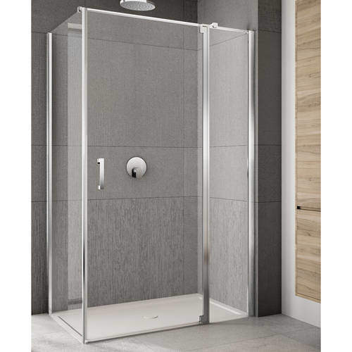 Lakes Italia Rilassa Shower Enclosure (900x900x2000mm, RH).