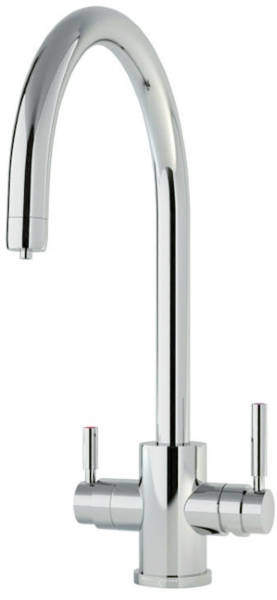 Perrin & Rowe Phoenix 3n1 Boiling Water Kitchen Tap (Pewter, C Spout).