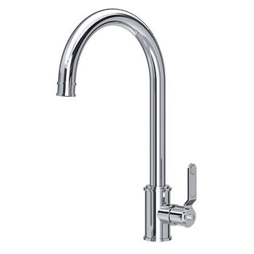 Perrin & Rowe Armstrong Kitchen Tap With Lever Handle (Chrome).