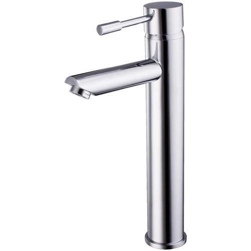 Crown Series 2 High Rise Mixer Tap (Chrome).