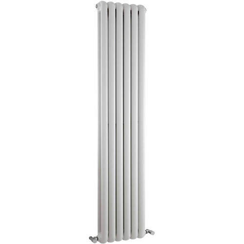 Hudson Reed Radiators Salvia Double Radiator. 3934 BTU (White). 383x1500mm.