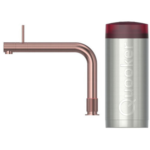 Quooker Front Front Boiling Water Kitchen Tap. COMBI (3-in-1, Rose Copper).