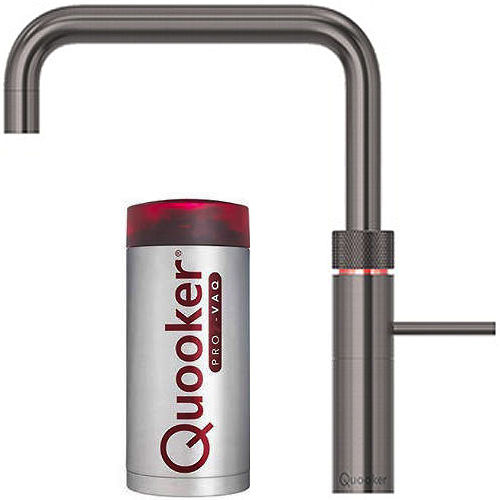 Quooker Fusion Square Boiling Water Kitchen Tap. COMBI (Gunmetal).