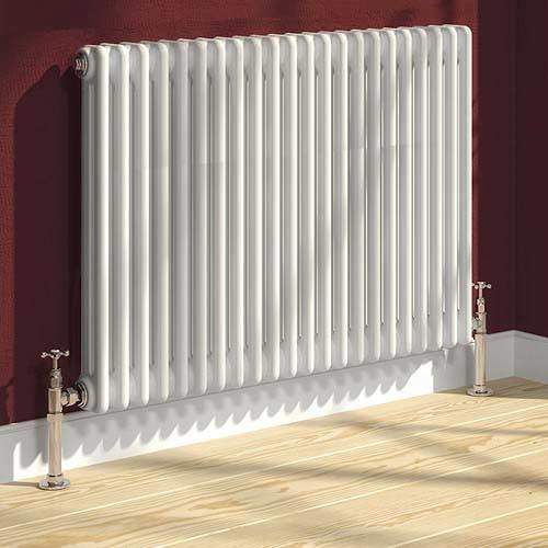 Reina Radiators Colona 2 Column Radiator (White). 500x785mm.