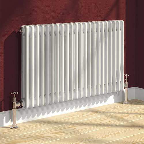 Reina Radiators Colona 2 Column Radiator (White). 500x1190mm.