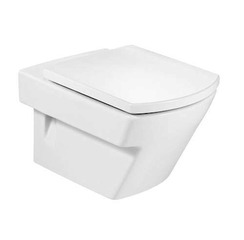 Roca Toilets Hall Wall Hung Toilet Pan & White Seat.