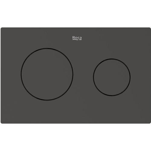 Roca Panels PL10 (DUPLO ONE) - Dual Flush Plate (Matt Dark Grey)