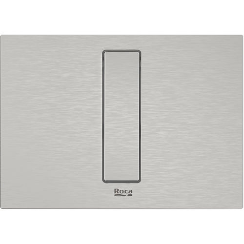 Roca Panels PS4 (DUPLO S) - Single Flush Plate (Stainless Steel)