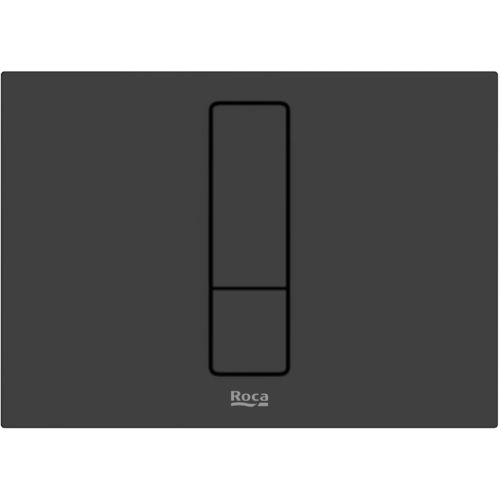 Roca Panels PS4 (DUPLO S) - Dual Flush Plate (Matt Black)