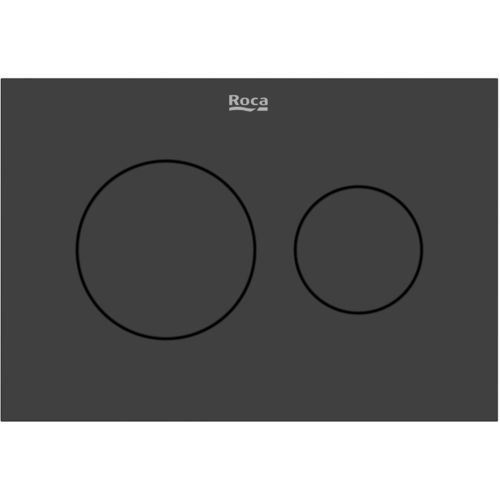 Roca Panels PS3 (DUPLO S) - Dual Flush Plate (Matt Black)