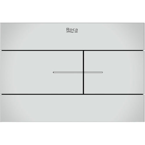Roca Panels PS2 (DUPLO S) - Dual Flush Plate (Chrome)