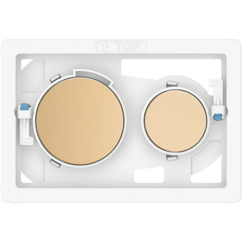 Roca Panels PS3 (DUPLO S) - Dual Flush Buttons Only (Rose Gold)