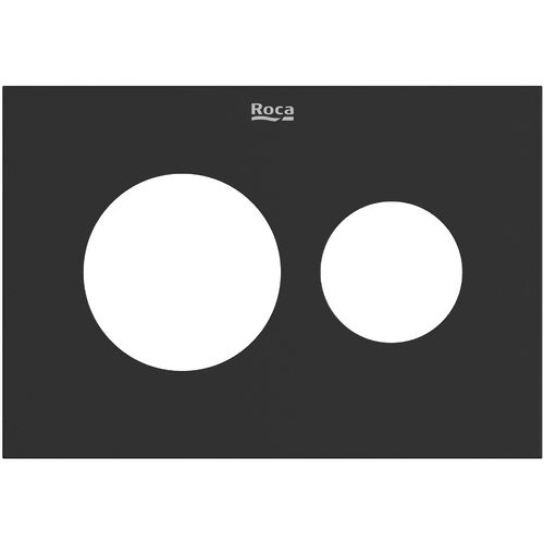 Roca Panels PS3 (DUPLO S) - Dual Front Panel Only (Matt Black)