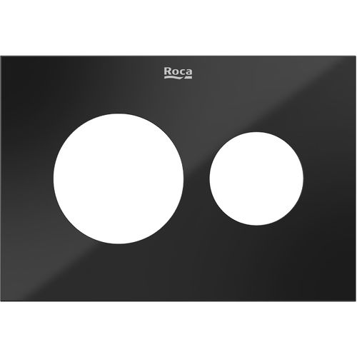 Roca Panels PS3 (DUPLO S) - Dual Front Panel Only (Crystal Black)