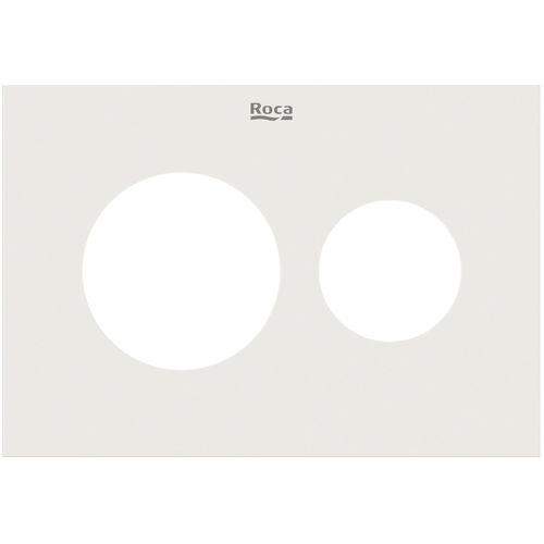Roca Panels PS3 (DUPLO S) - Dual Front Panel Only (White Ceramic)