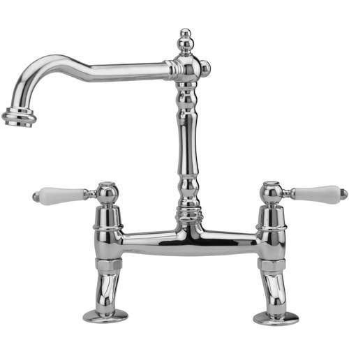 Tre Mercati Kitchen Little Venice Bridge Kitchen Tap (Chrome).