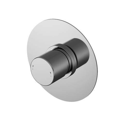 Nuie Arvan Concealed Thermostatic Temperature Control Valve (Chrome).