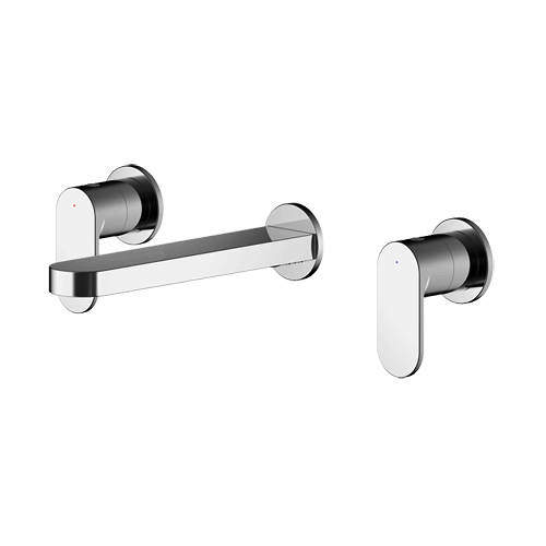 Nuie Binsey Wall Mounted Basin Mixer Tap (Chrome).