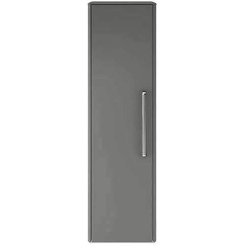 Hudson Reed Solar Wall Hung Tall Unit 350x1200mm (Cool Grey).