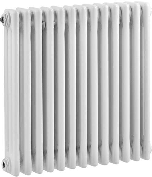 Hudson Reed Colosseum 3 Column Radiator (White). 606x600mm.