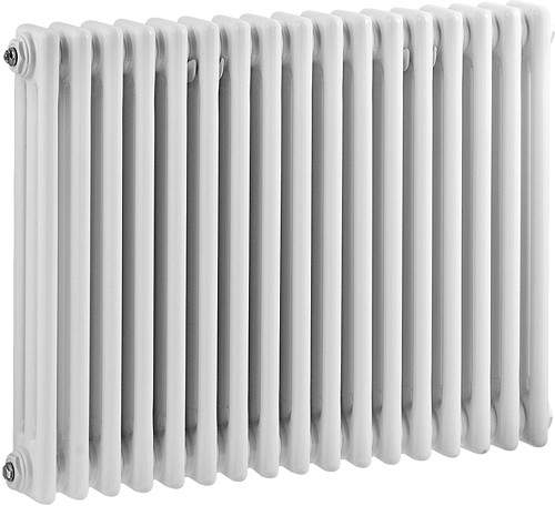 Hudson Reed Colosseum 3 Column Radiator (White). 786x600mm.