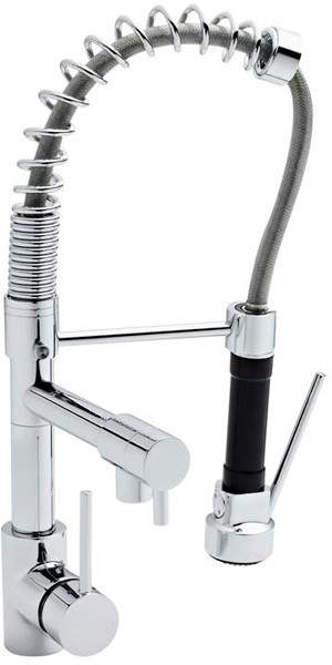 Kitchen Professional Pull Out Spray Kitchen Tap (Chrome).