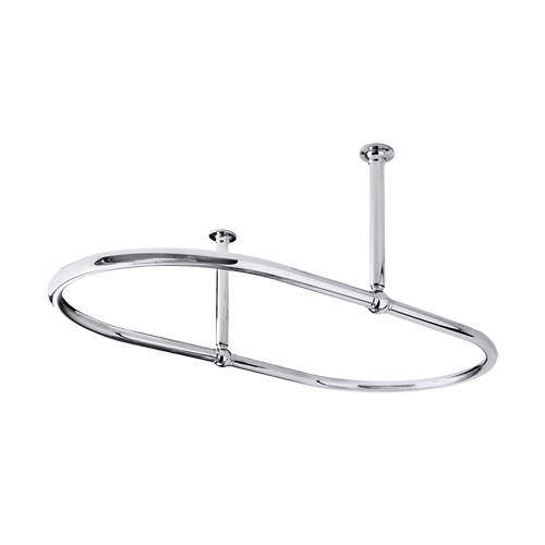 Nuie Specialist Full Shower Curtain Ring (Chrome).
