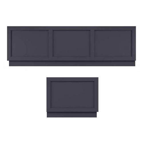 Old London Furniture Bath Panel Pack, 1700x700mm (Twilight Blue).