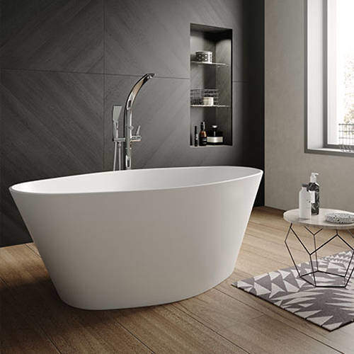 Hudson Reed Baths Rose Freestanding Bath 1510x760mm.