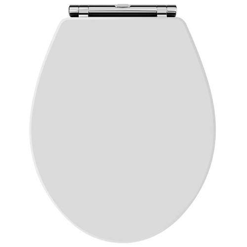 Old London Furniture Ryther Soft Close Toilet Seat (White).