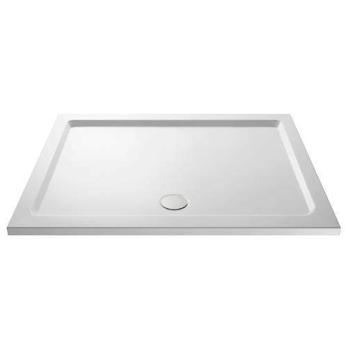 Crown Trays Rectangular Shower Tray 1800x800mm (Gloss White).