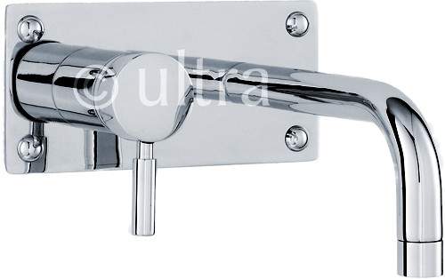 Hudson Reed Tec Wall Mounted Bath Filler Tap (Chrome).