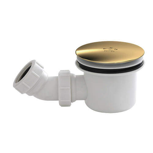 Deva Wastes Fast Flow Shower Waste (Brass).