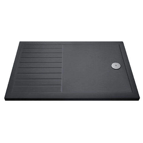 Nuie Trays Wetroom Rectangular Shower Tray 1600x800mm (Slate Grey).