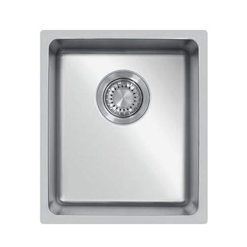 UKINOX Micro Flush Mount Kitchen Sink (340/400mm, S Steel).