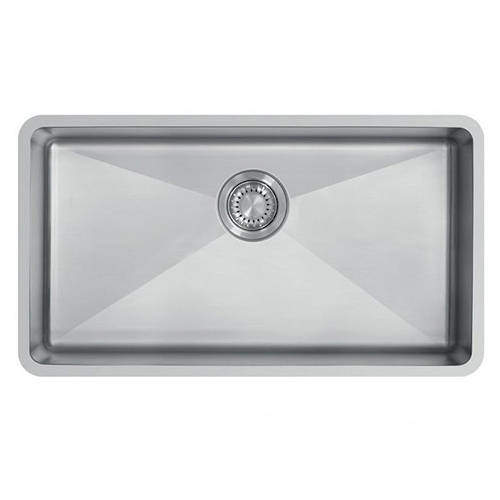 UKINOX Micro Inset Slim-Top Kitchen Sink (745/400mm, S Steel).