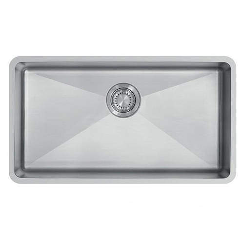 UKINOX Micro Undermount Kitchen Sink (745/400mm, S Steel).