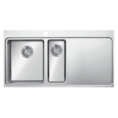 UKINOX Micro Inset Kitchen Sink (1000/510mm, S Steel, LH).