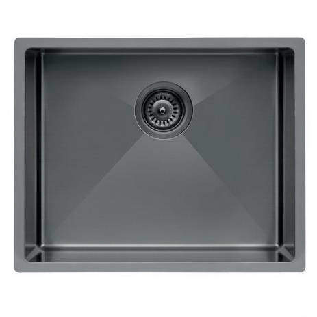 UKINOX ColorX Inset Slim Top Kitchen Sink (550/450mm, Titanium).