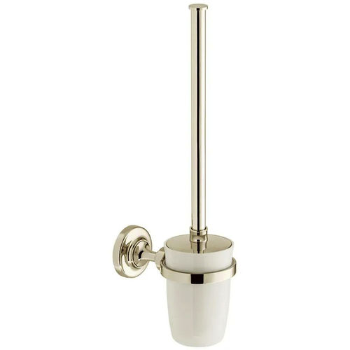 Vado Axbridge Traditional Toilet Brush & Holder (Bright Nickel).
