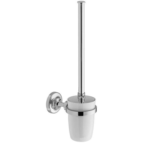 Vado Axbridge Traditional Toilet Brush & Holder (Chrome).