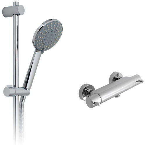 Vado Shower Packs Celsius 1/2" Thermostatic Shower Pack (Chrome).