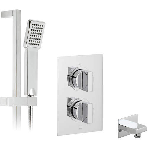 Vado Shower Packs Thermostatic Shower Set With 1 Outlet (Chrome).