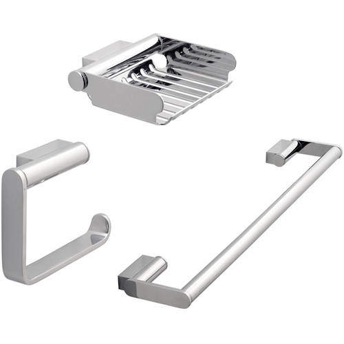 Vado Infinity Bathroom Accessories Pack A11 (Chrome).