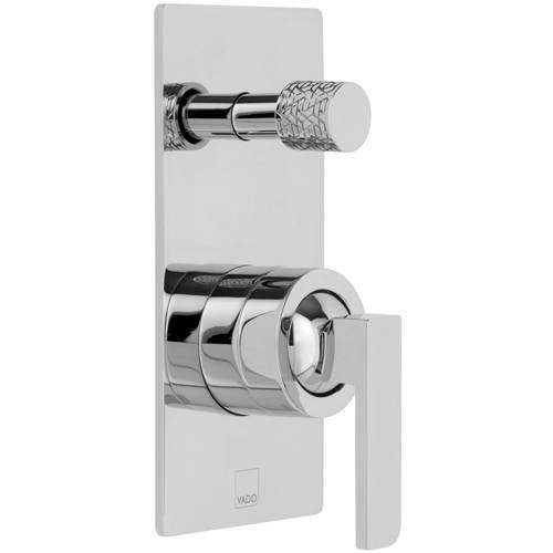 Vado Omika Manual Shower Valve With Diverter (Chrome).