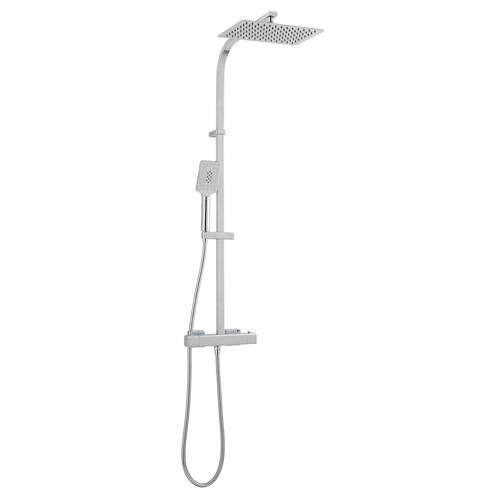 Vado Shower Packs Bar Thermostatic Shower Valve & Column Pack (Chrome).