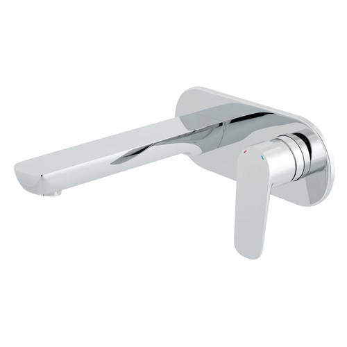 Vado Photon Wall Mounted Basin Mixer Tap (Chrome).